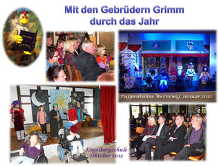 Mit den Gebrüdern Grimm durch das Jahr - Kegelbergschule Oktober 2012